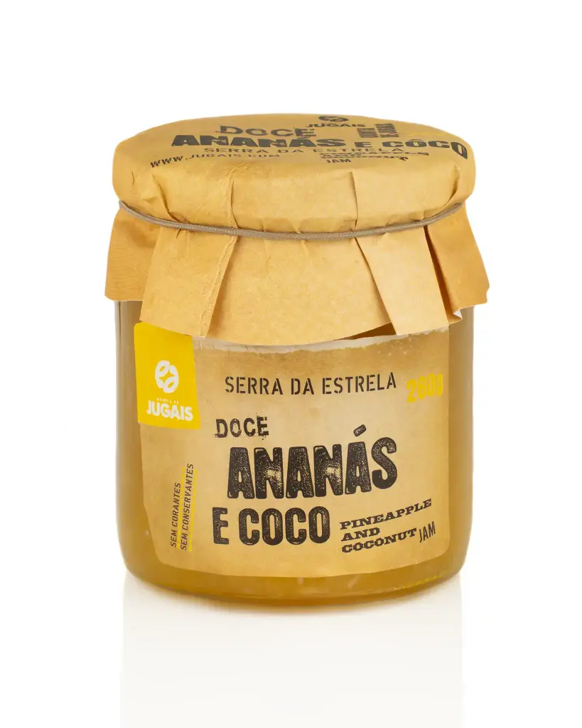[10201003] Pineapple and Coconut Jam 280g - Quinta de Jugais 