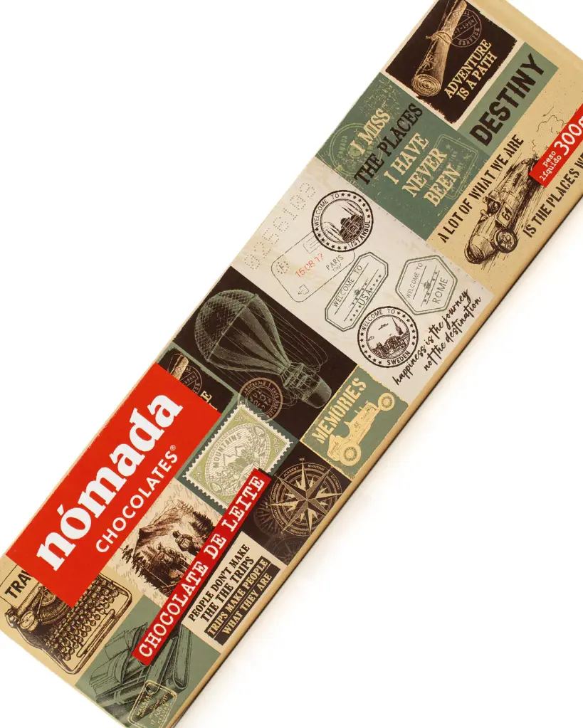 [301004] Tablet The Journey Milk Chocolate 300gr - NOMADA