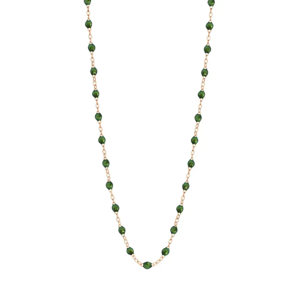 [B1GI001R56 42] GIGI CLOZEAU - Classic Gigi SCARABE Necklace 18ct Rose Gold 42cm