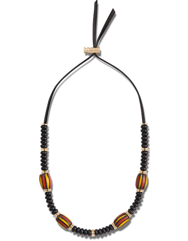 [SAO147] Necklace Arizona Rasta - SAONA