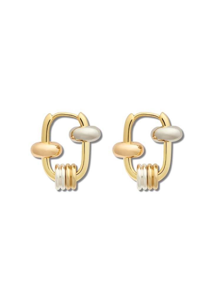 [SAO192] Earrings Galaxy Gold - SAONA