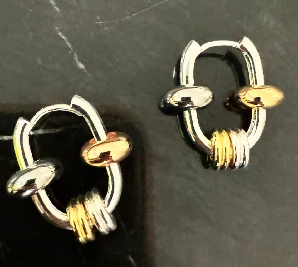 [SAO265] Earrings Galaxy Silver - SAONA 