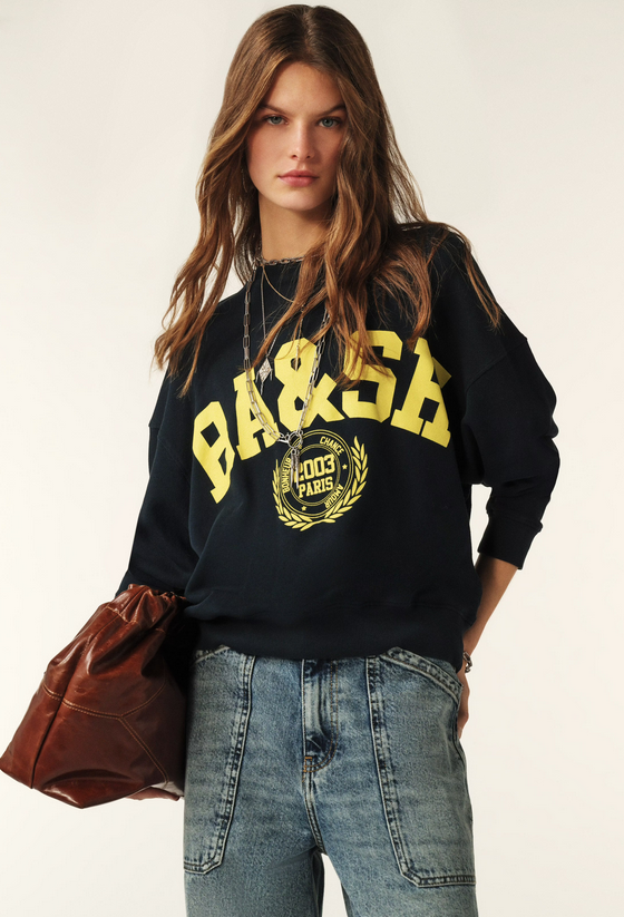 [1E25BENJ] BA&SH - BENJAMIN cropped sweatshirt
