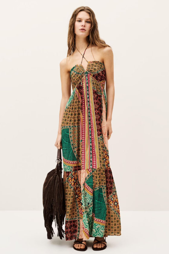 [1E25FRAN] BA&SH - FRAN backless dress