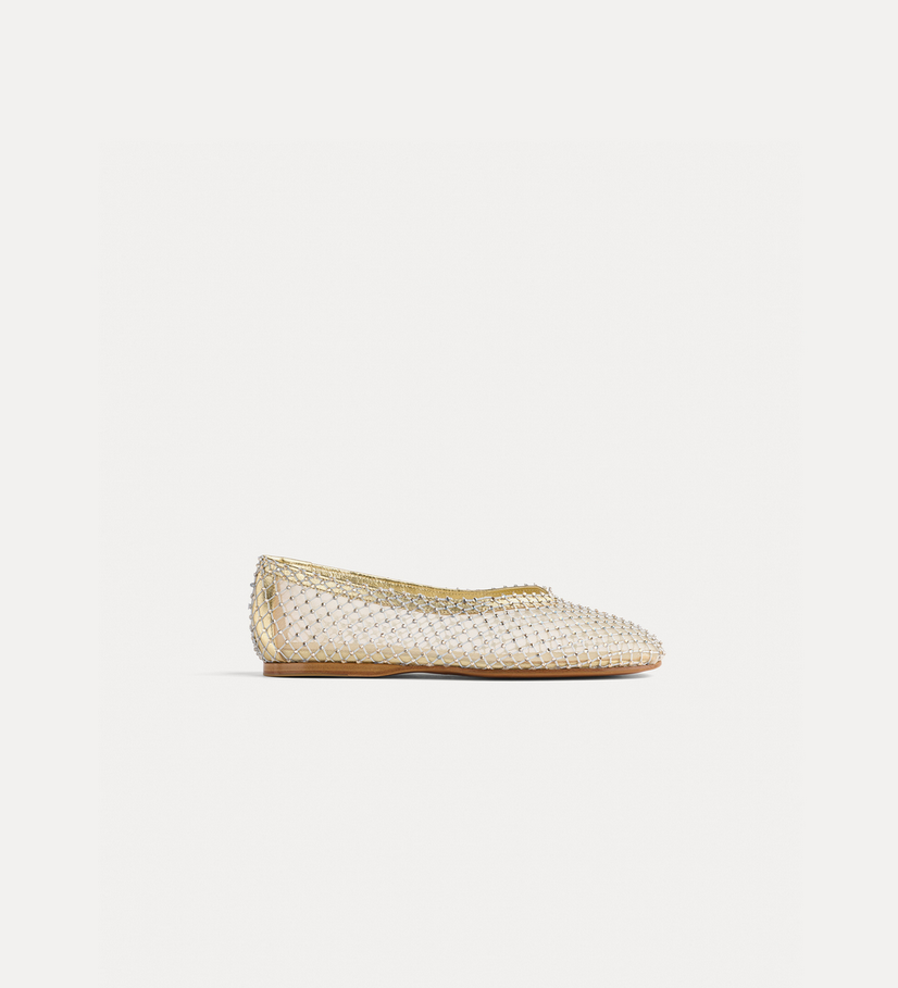 FORTE FORTE - Strass Mesh Ballerina 