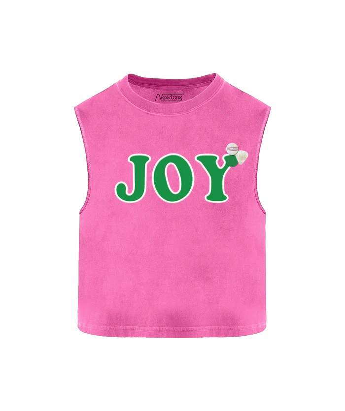 [SS25TSCDJOY] NEWTONE - T-Shirt Dyer Joy Fuchsia