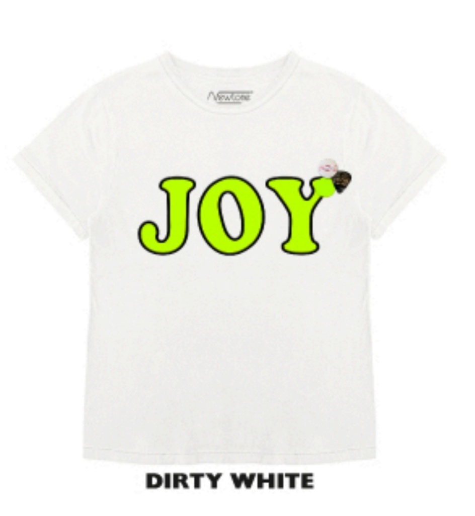NEWTONE - T-Shirt Starlight Joy Dirty White