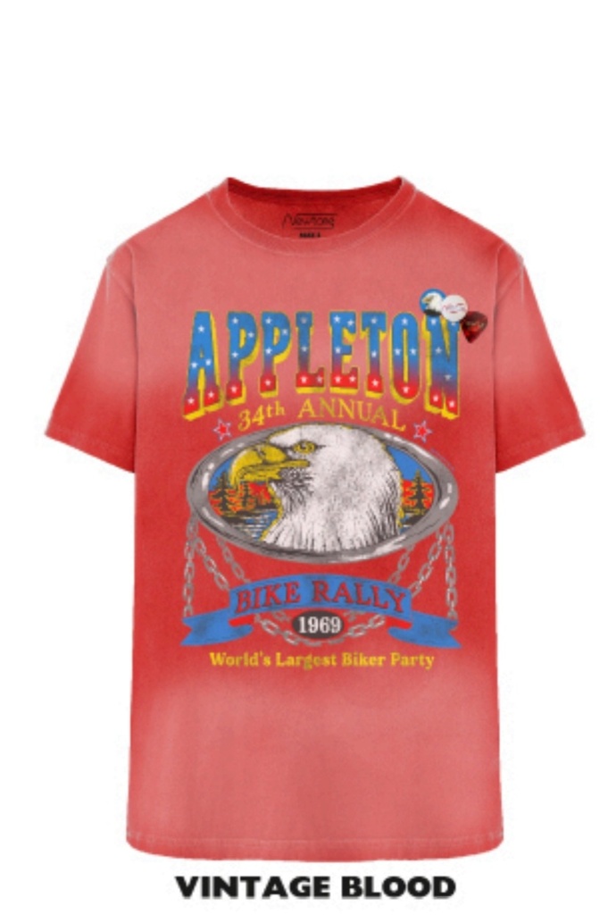 [SS25TSTAPPL] NEWTONE - T-Shirt Trucker Appleton 