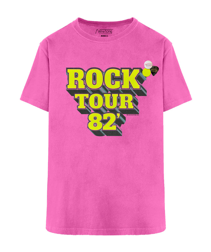 [SS25TSTTOUR] NEWTONE - T-Shirt Trucker Tour Fuschia