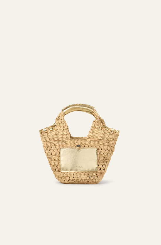 [2E25PASL] BA&SH - ARA Raffia Basket