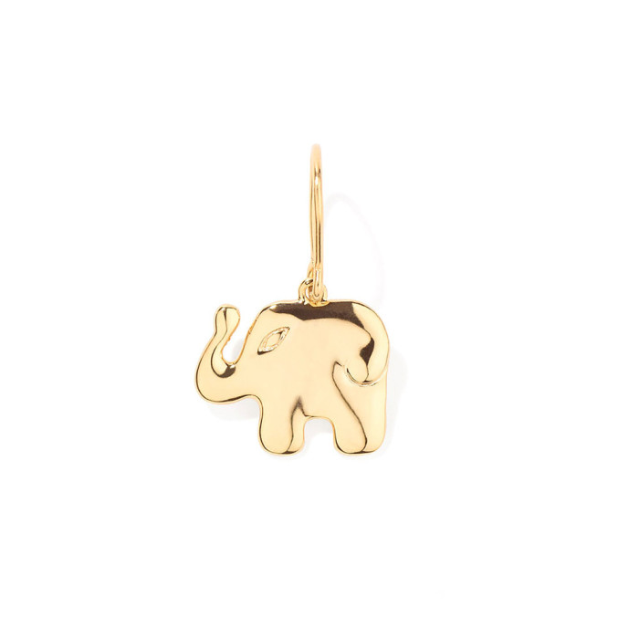 [SS19BO22U MG] AURELIE BIDERMANN - ELEPHANT Aurélie drop earring