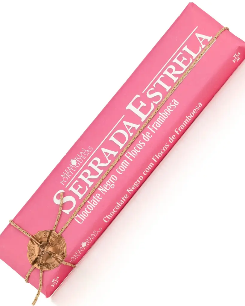 [201001] "Serra da Estrela" Dark Chocolate with Raspberry Tablet 300g