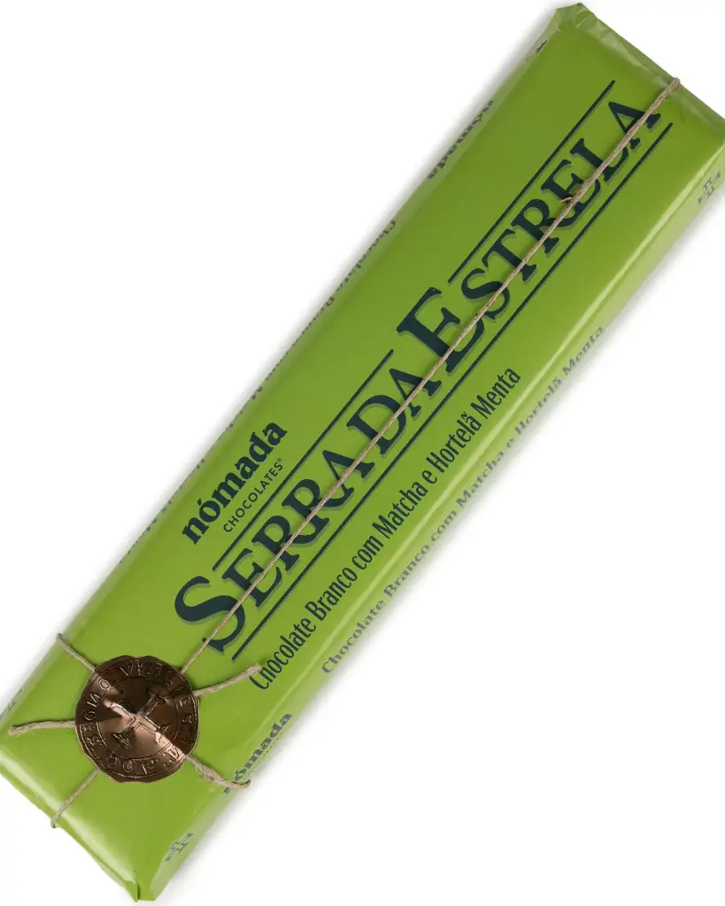 [301010] White Chocolate Tablet with Matcha and Mint 300g