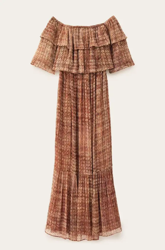 [1H25ROBB] BA&SH - ROBBIE Dress 