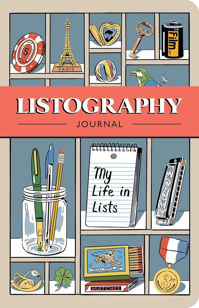 Listography Journal (Updated Edition): My Life in Lists Diary