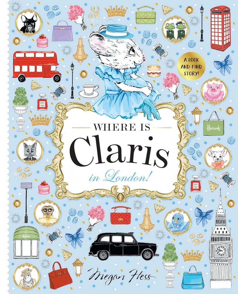 Where is Claris in London!: Claris: A Look-and-find Story!