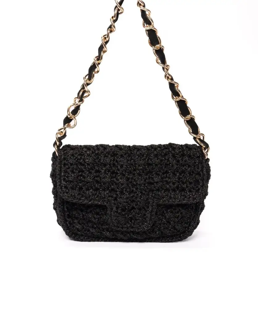 Event BIDINIS LUCREZIA COTTON LUREX BLACK