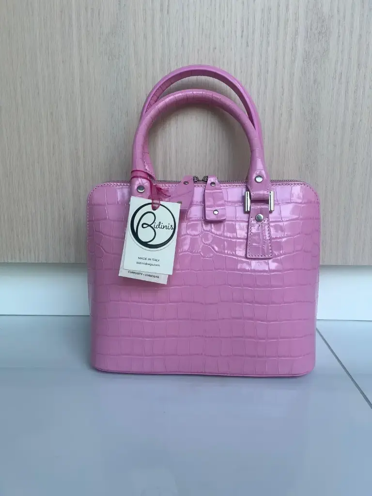 Event BIDINIS BUGATTI Interwoven print leather CANDY PINK