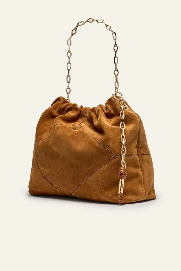 [2H24CFMS] BA&SH - TOTE Bag Large Cognac