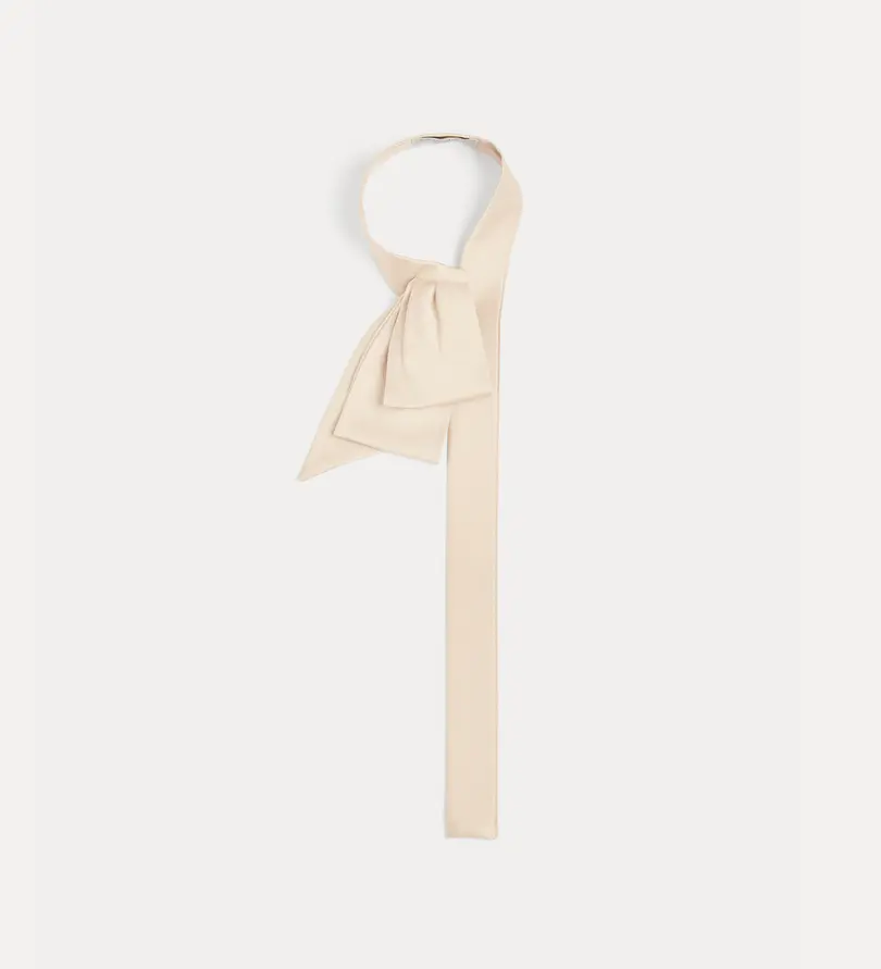 [14082_my scarf] FORTE FORTE - elasticated silk bow tie