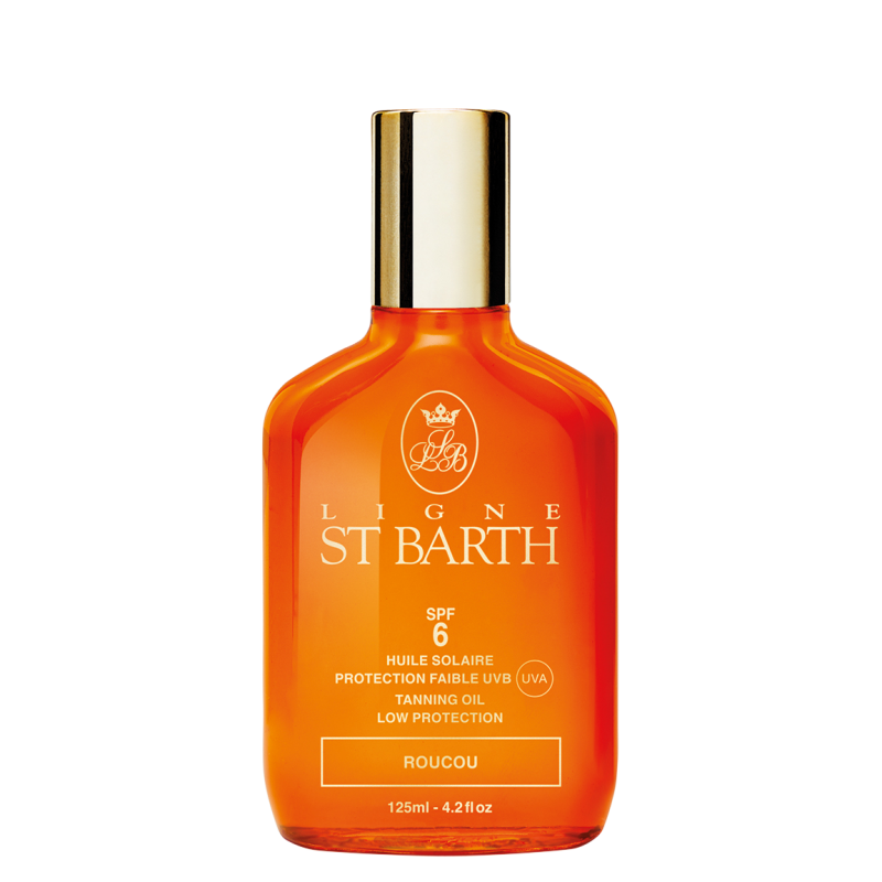 [822.912.0048] LIGNE ST BARTH - Roucou Tanning Oil SPF 6, 125ml 