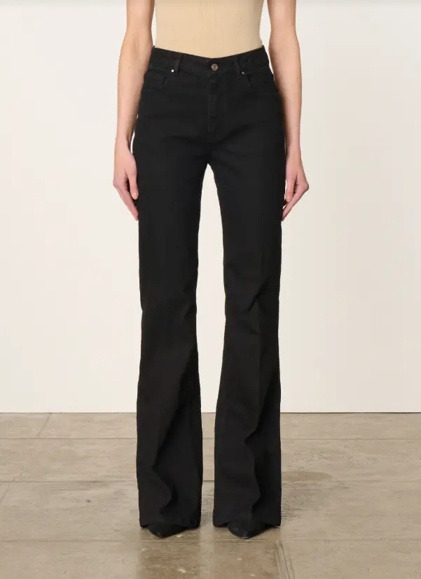 ETHAN Jean's Flare Charcoal- VANESSA BRUNO 