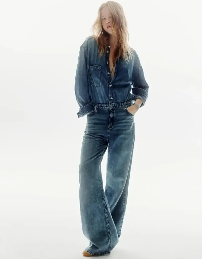 BA&SH - BLOOM Jumpsuit Denim