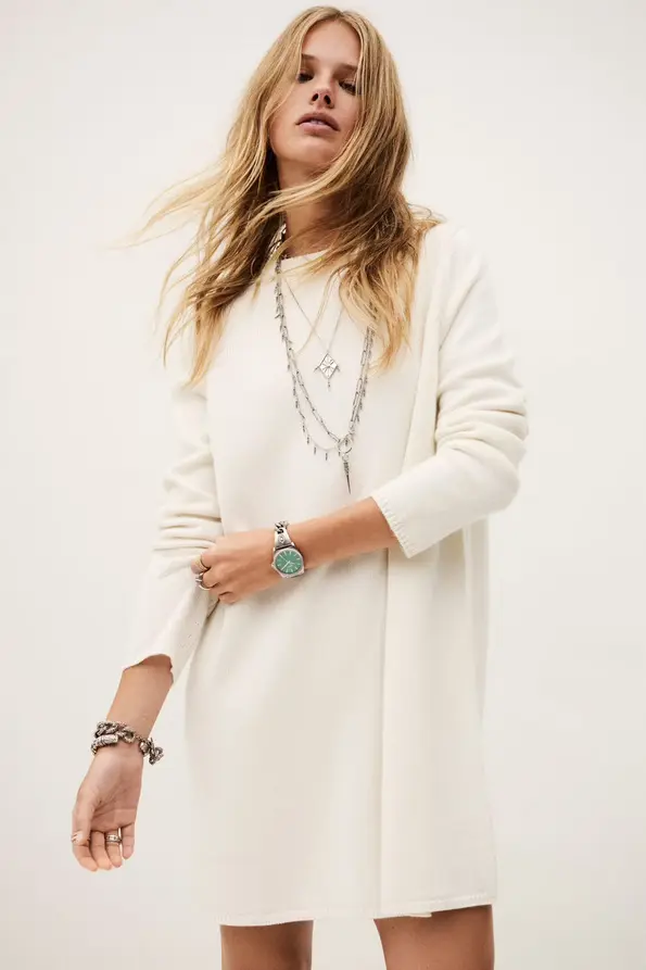 BA&SH  - ATESS Dress Off-white