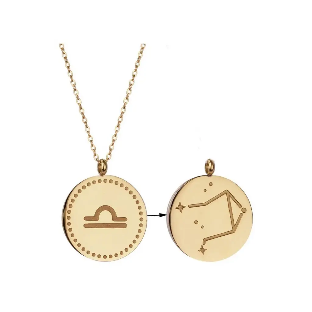 [75425] Necklace Astrological sign Balance