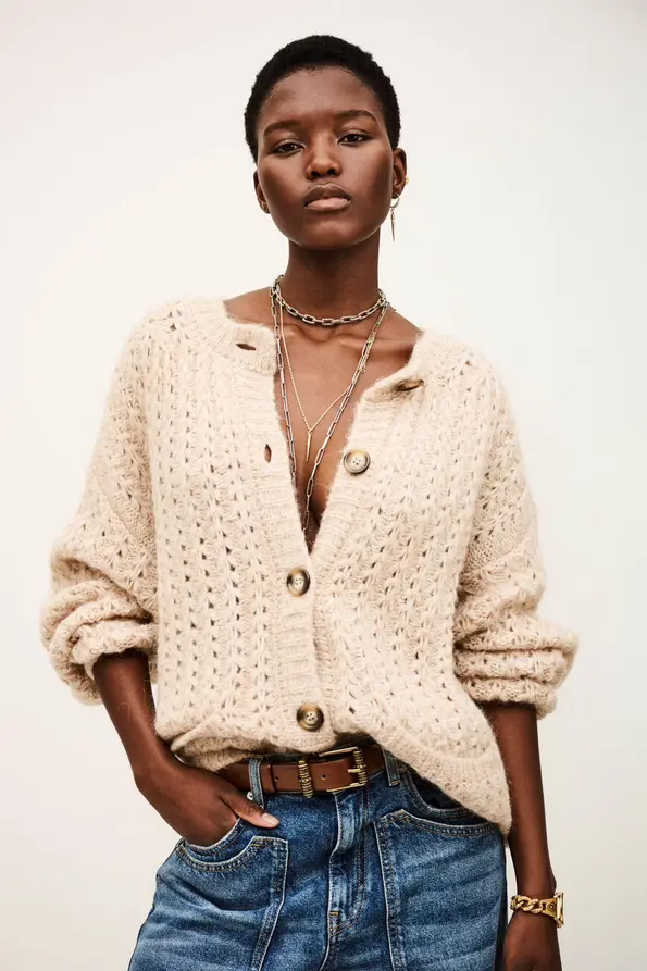 BA&SH - BOSIC Cropped Cardigan