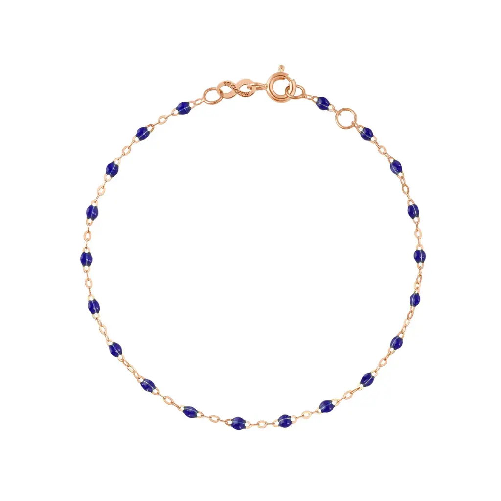[B3GI001R0717XX] LAPIS Bracelet 17cm Classic Gigi, 18ct Rose Gold - GIGI CLOZEAU